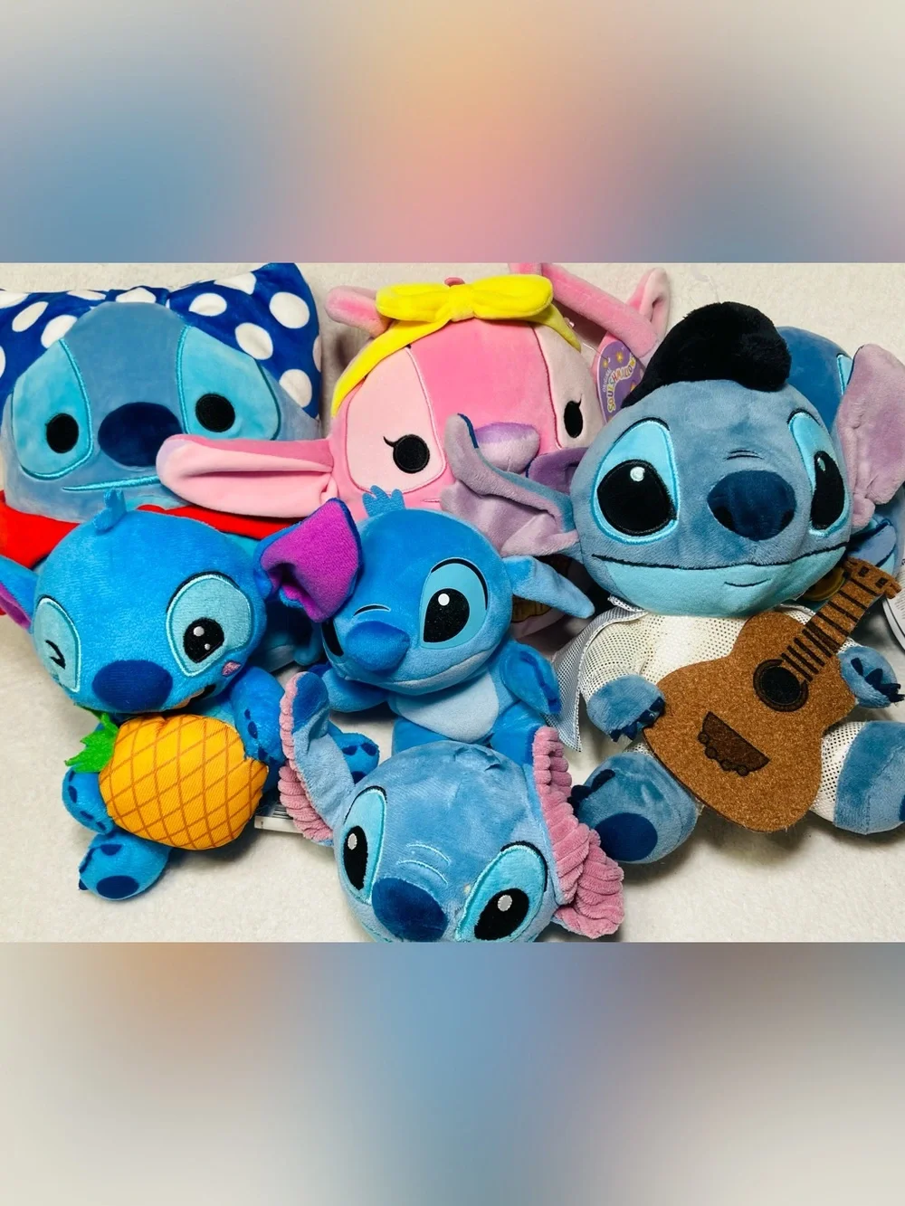 Disney Lilo & Stitch Stitch Angel Plush Toys Lot Stitch Toys